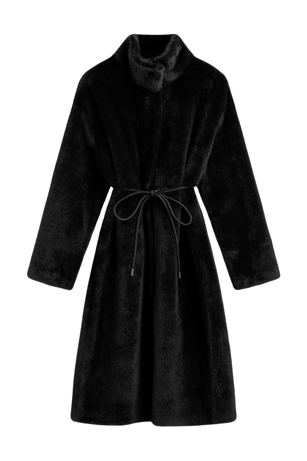 Freja Faux Mink Dark Grey
