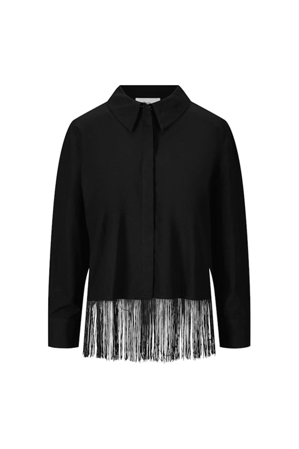 Fringe Shirt Black