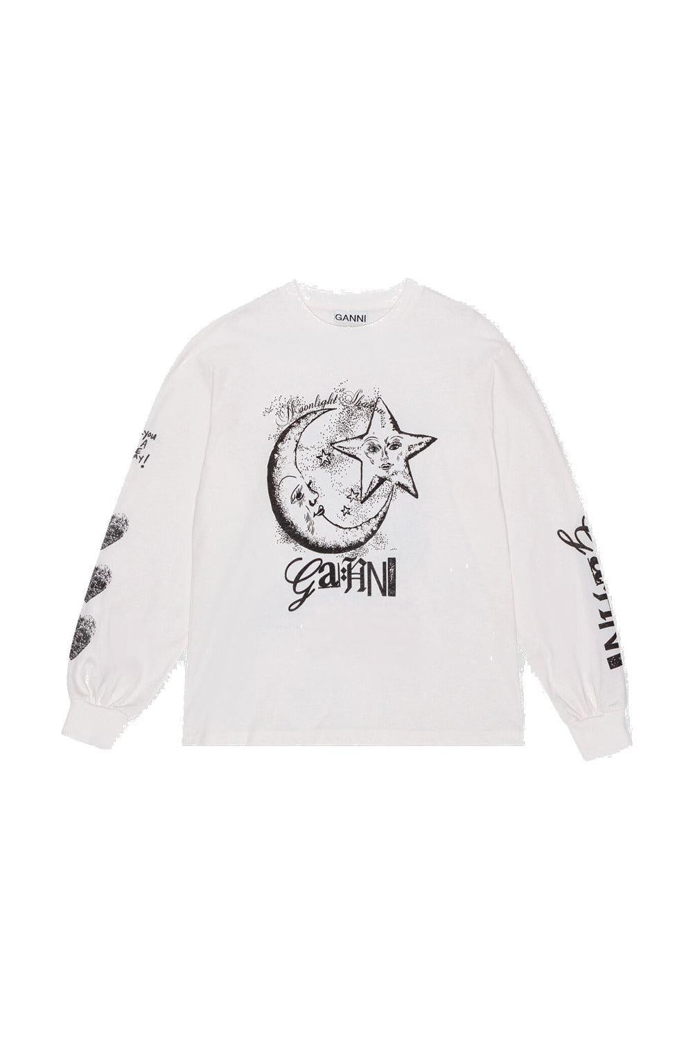 Future Heavy Jersey Moon Long Sleeve T-shirt Egret