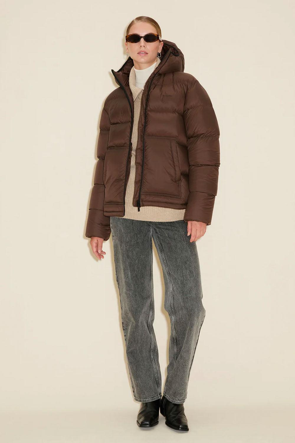 Gilja Down Jacket Brown