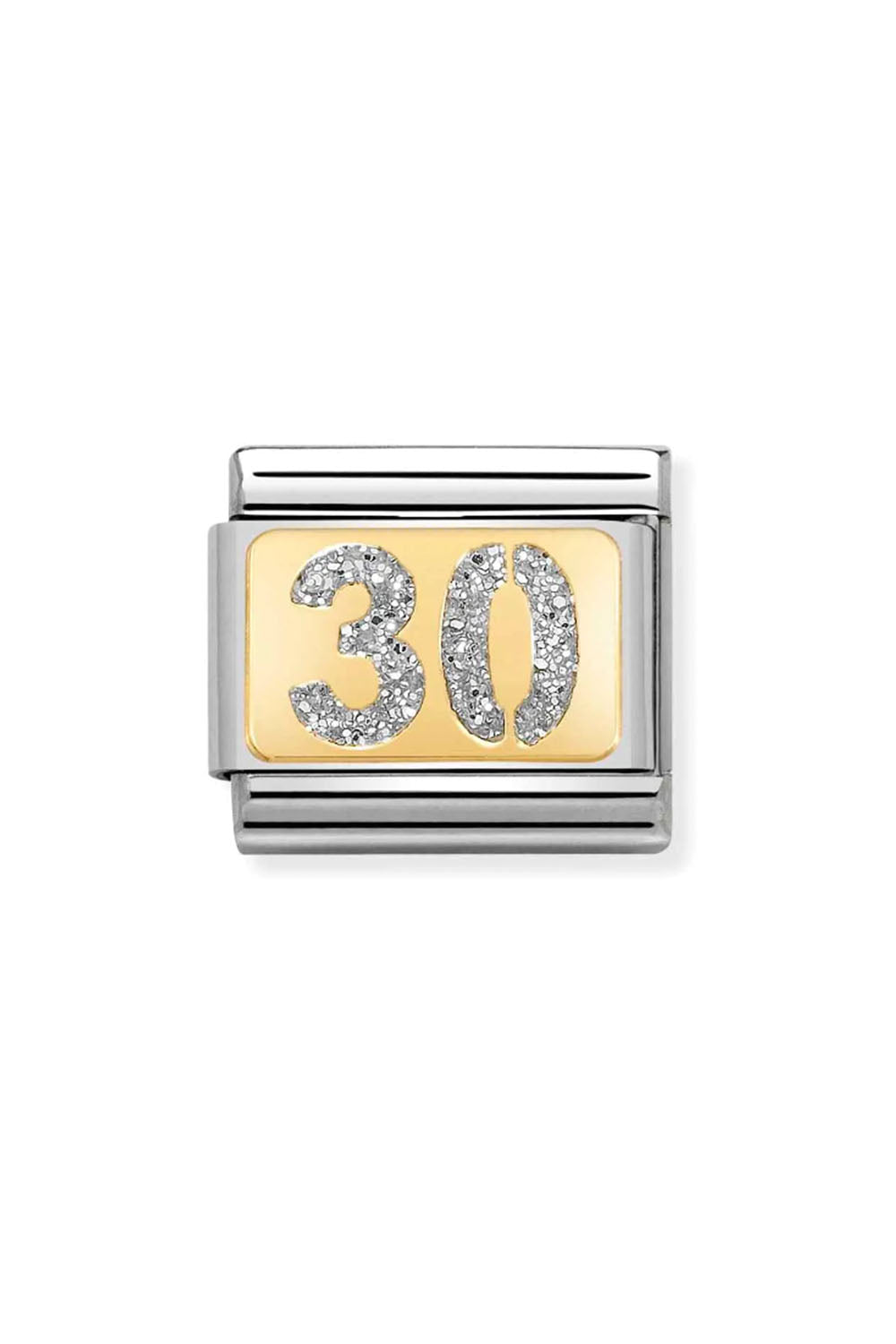 Glitter Plates 18k Gold & enamel 30 silver