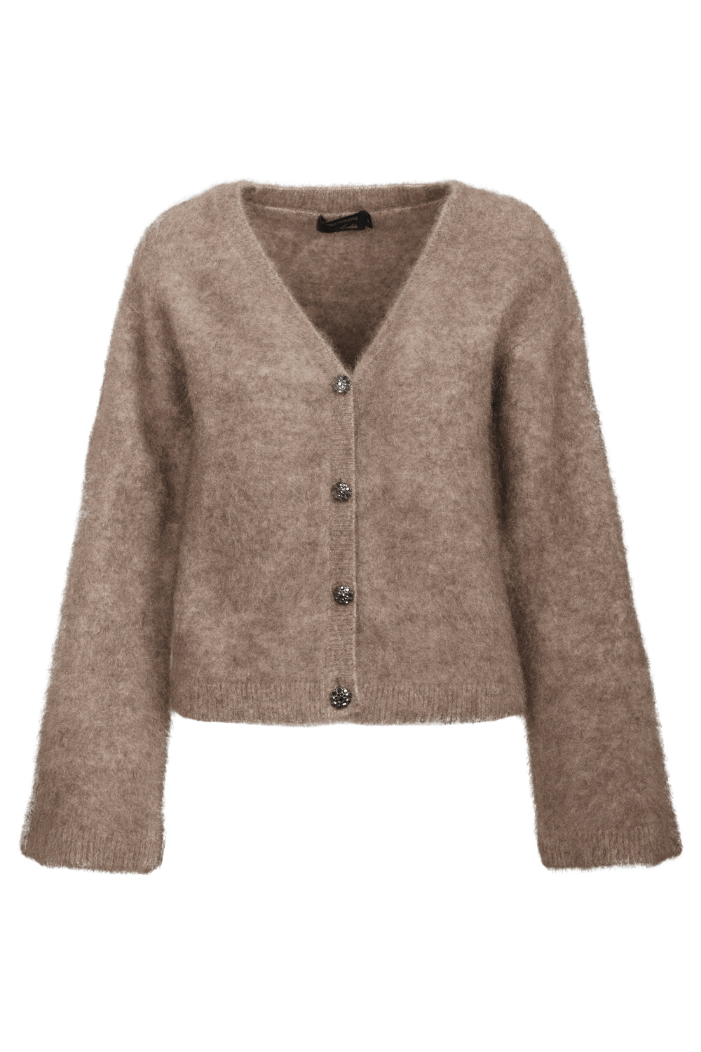 Hannah cardigan dark sand