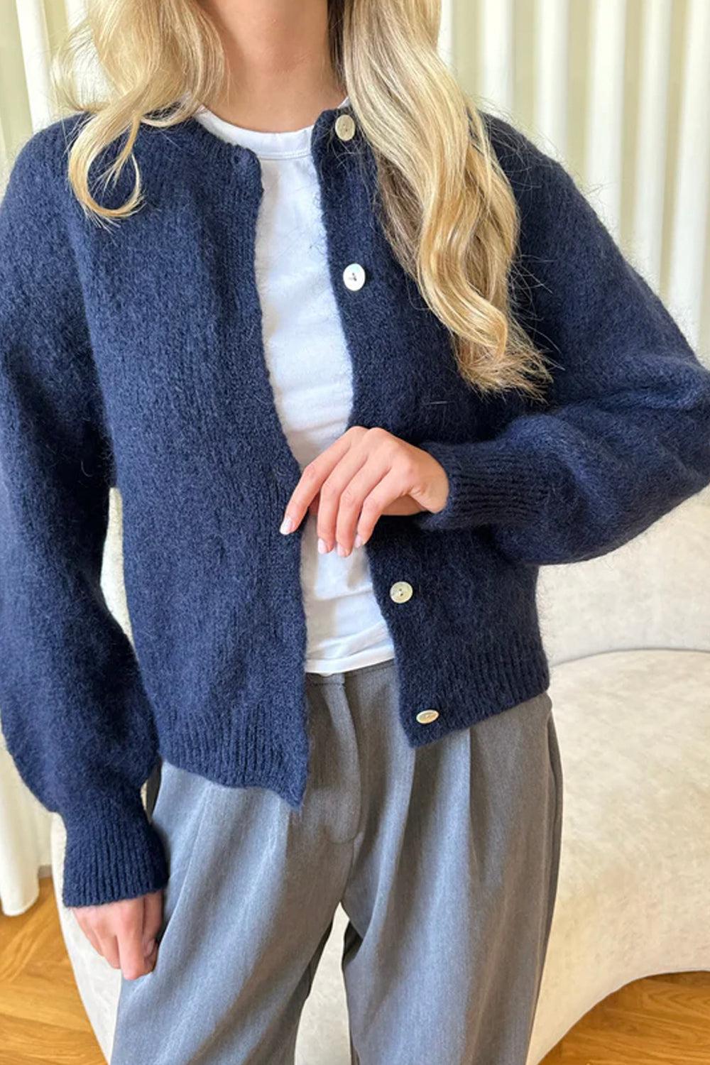 IdaIC Cardigan Navy