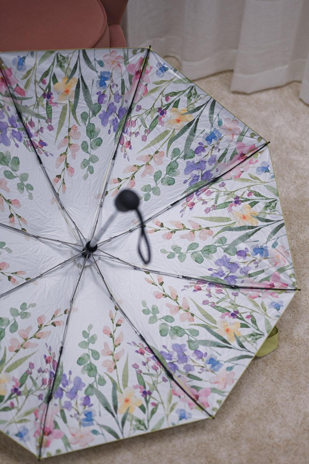 Infinity umbrella Matcha Flowers