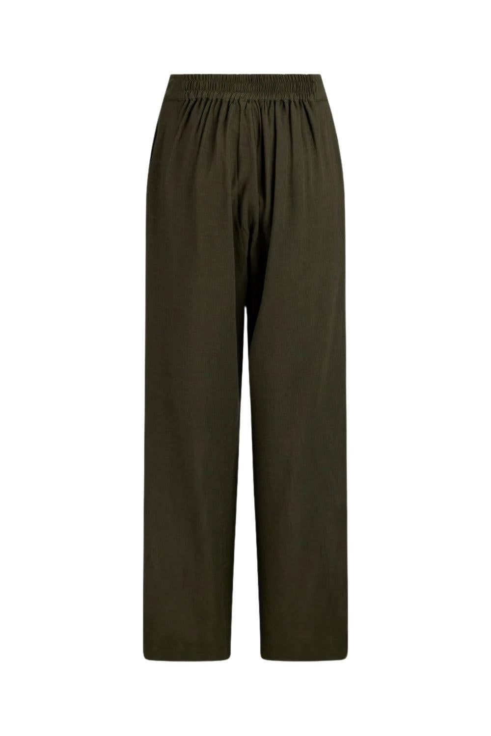Ira Pants Dark Olive