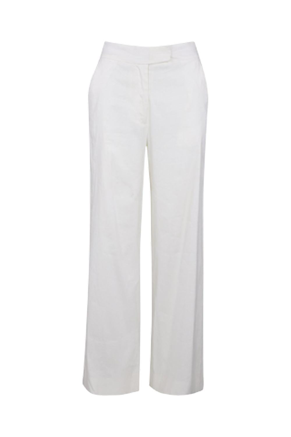Isa Pants White