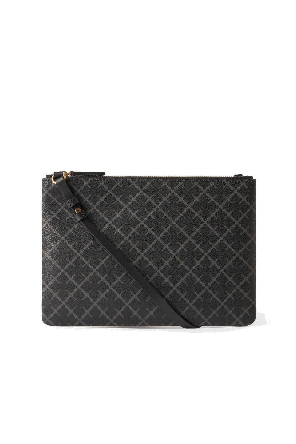 Ivy Clutch Charcoal