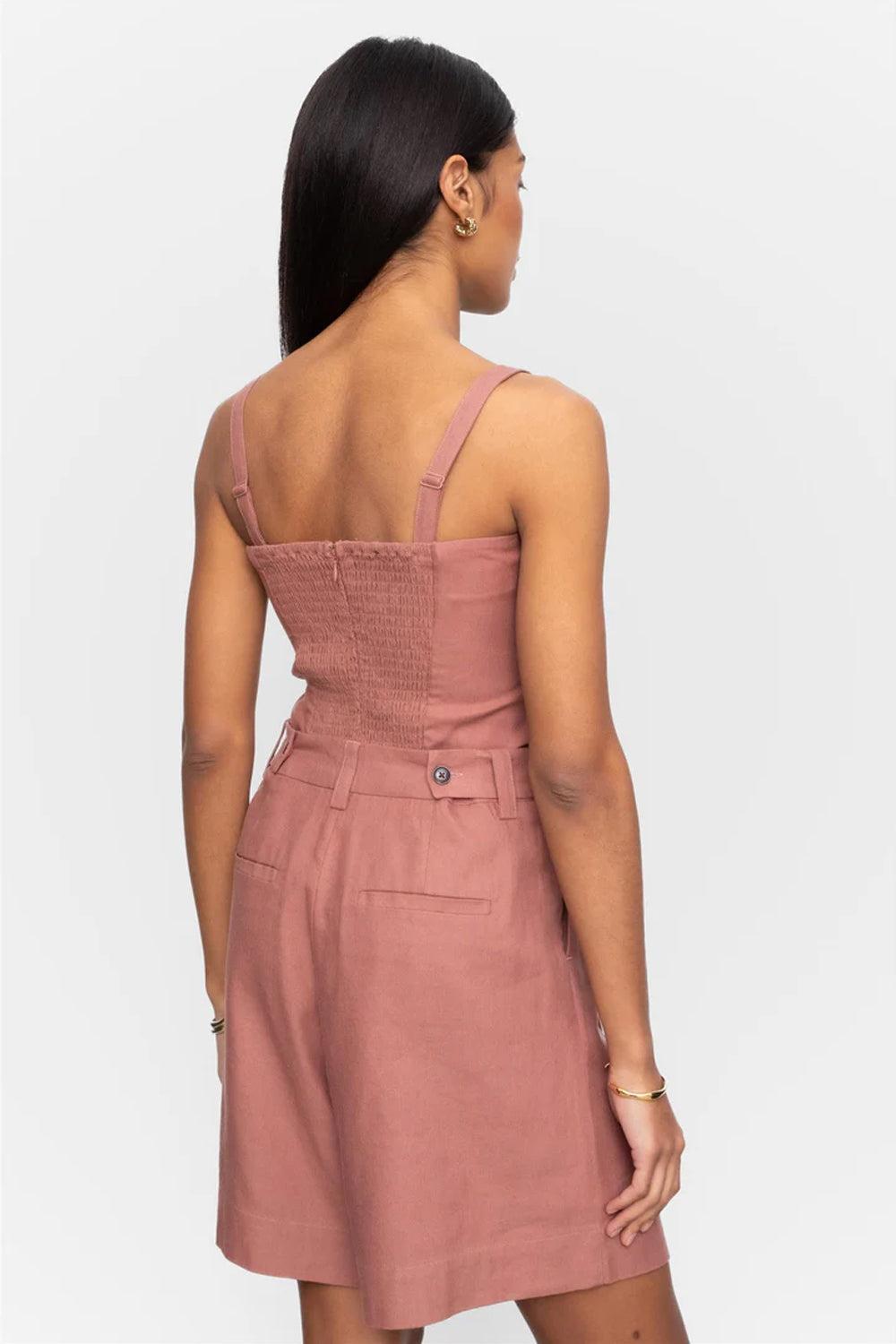 Izza Top Terracotta