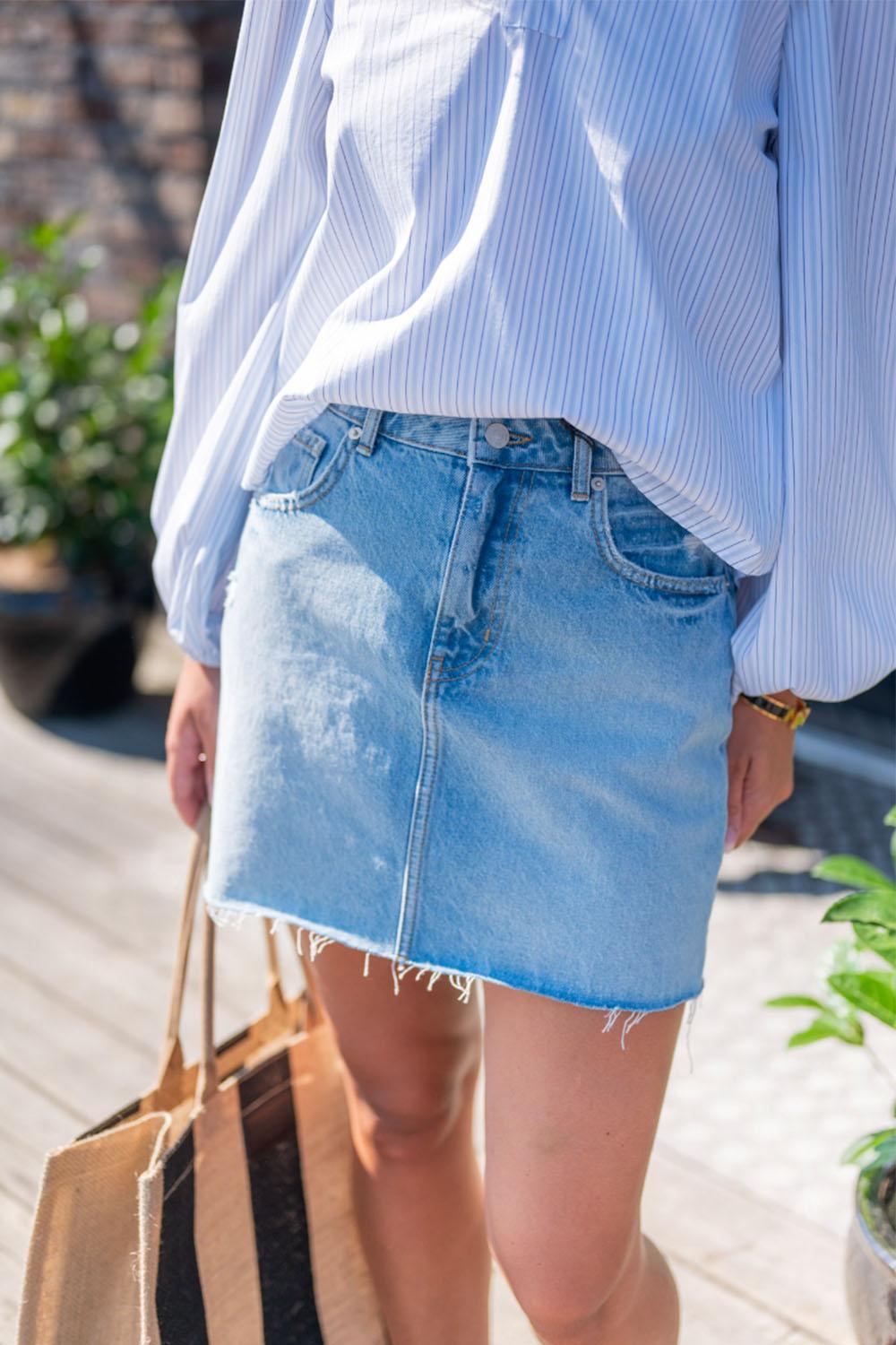 Jamie Skirt Light Blue
