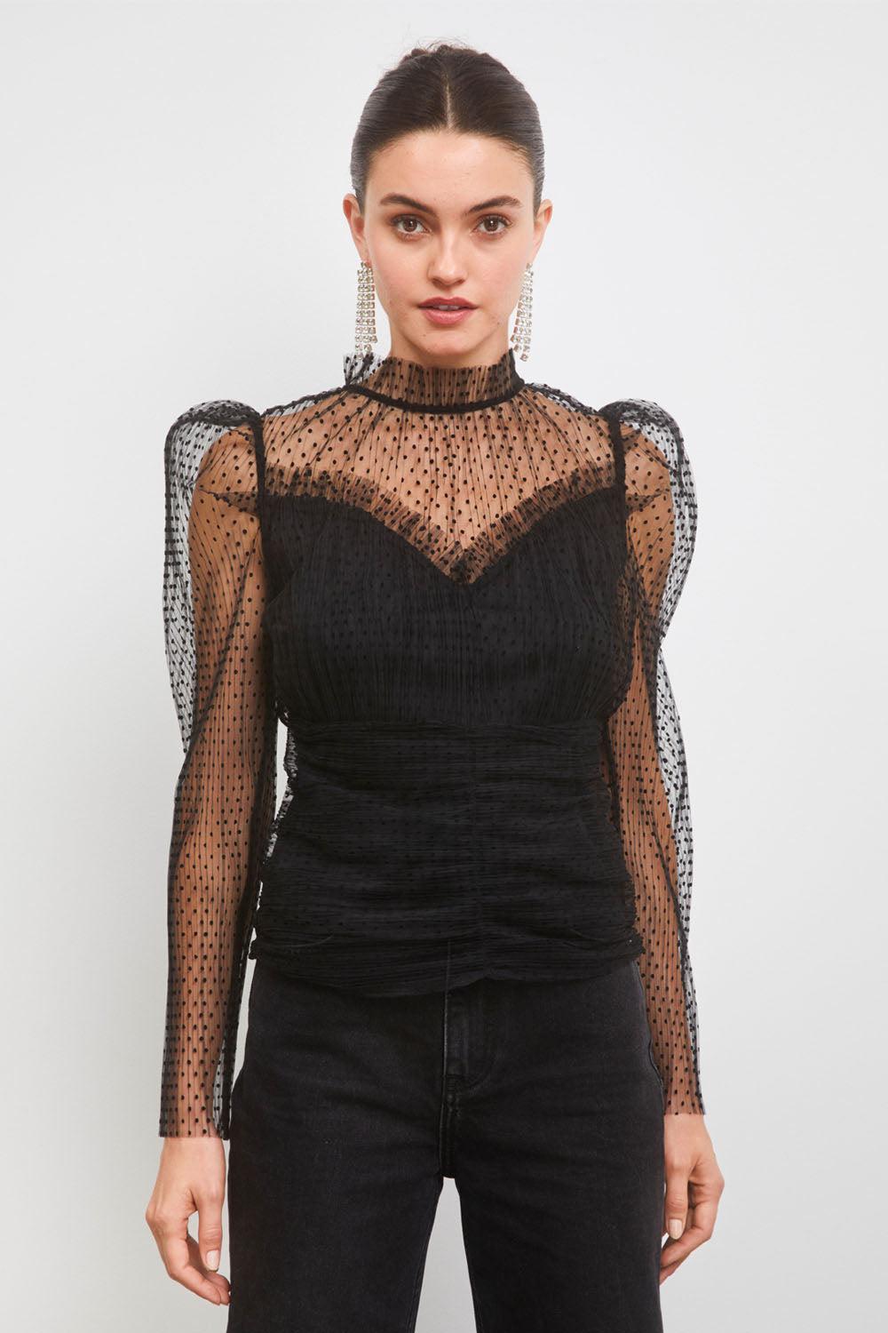 Janet Top Black