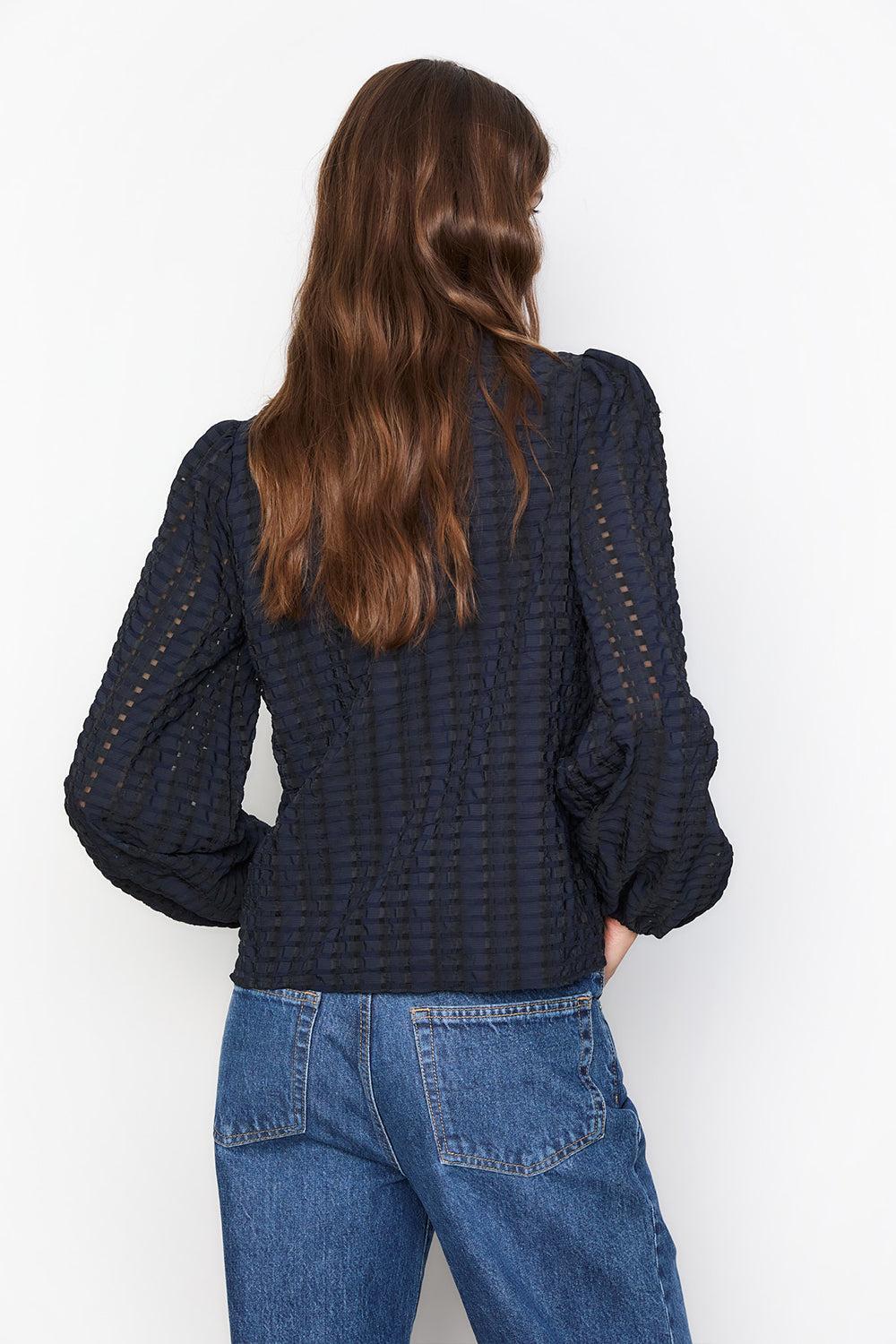 Jayne Blouse Navy