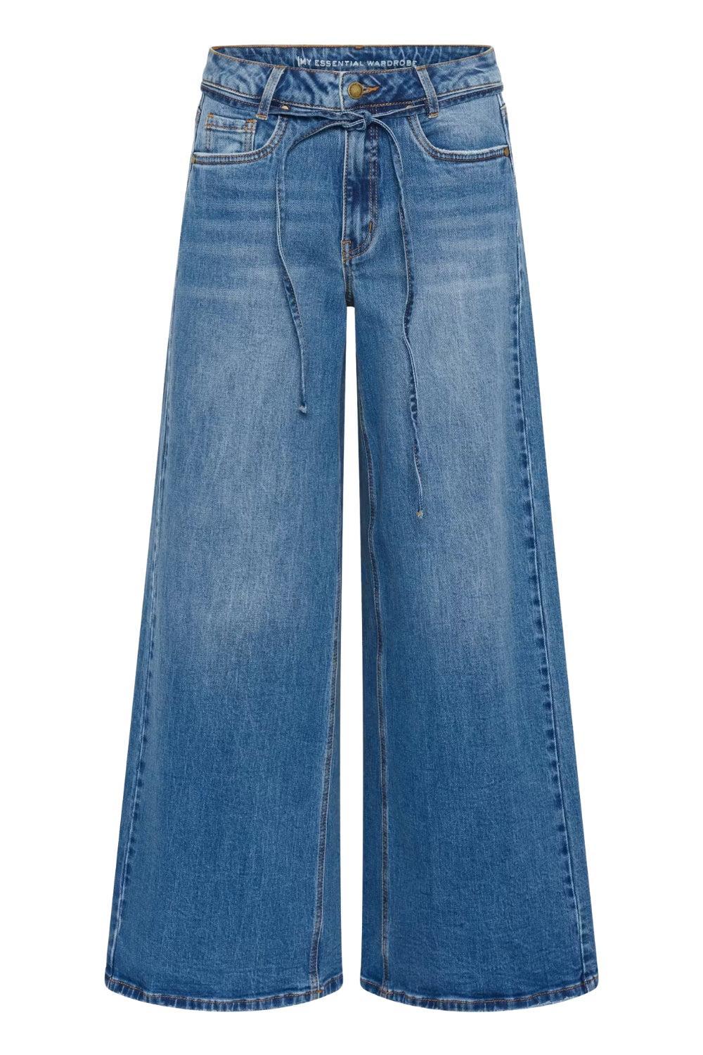Jeans Wide MWKaro Medium Blue Wash