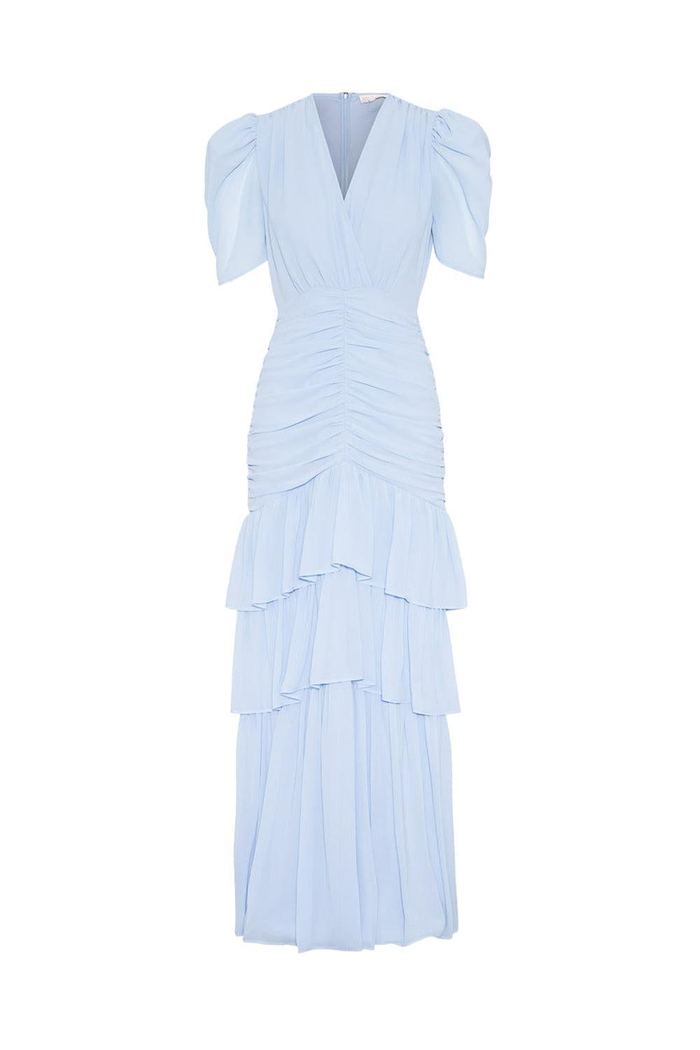 Jenna maxi Dress Light blue