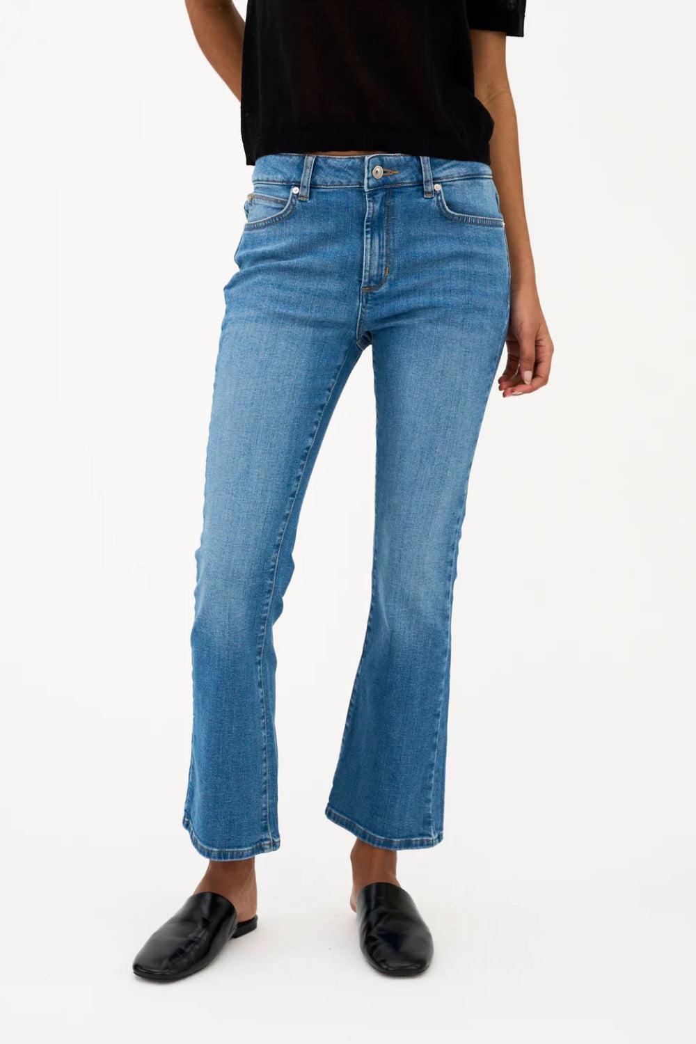 Johanna Kick Flare Jeans Wash Inca