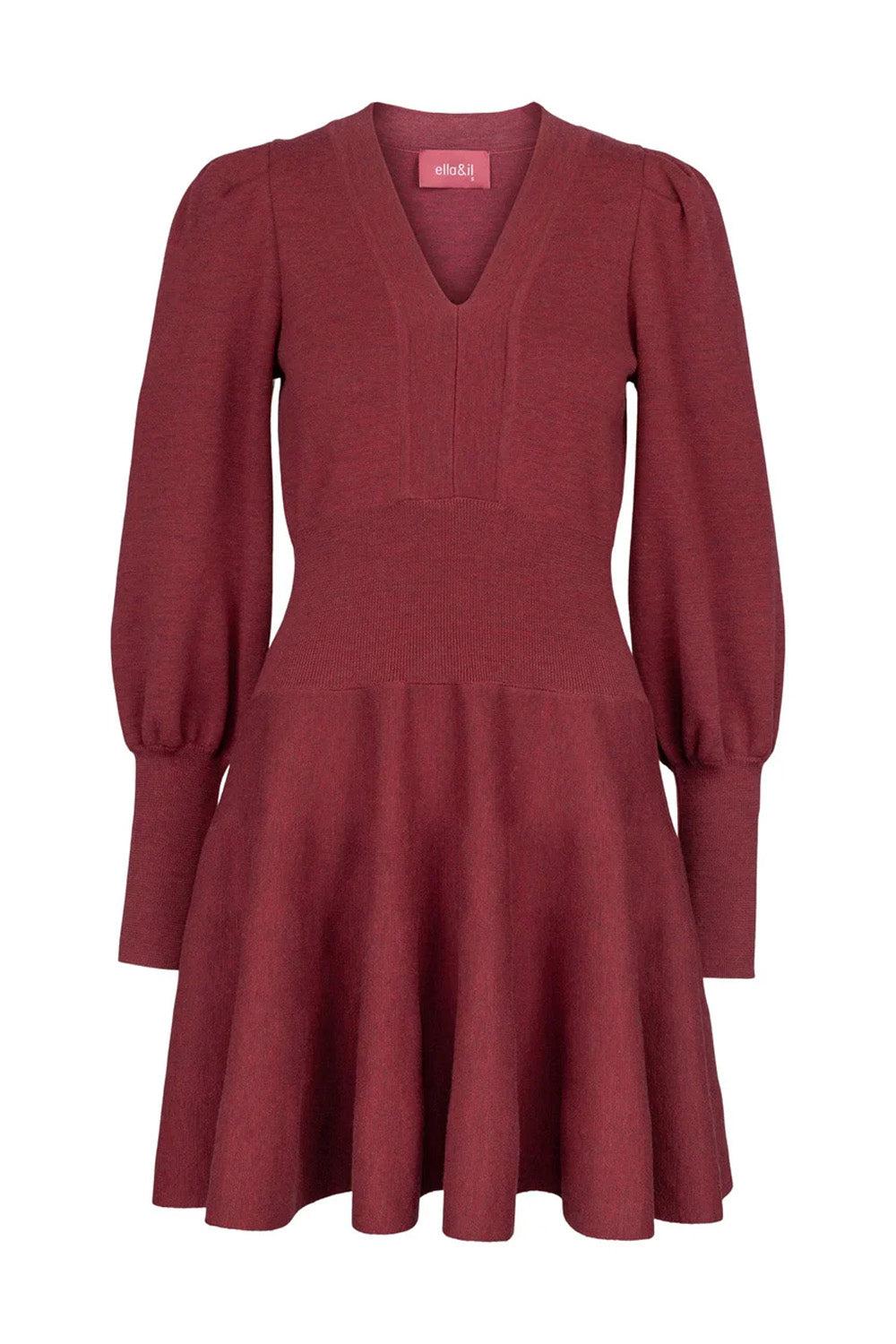 Jules Merino Dress Ruby