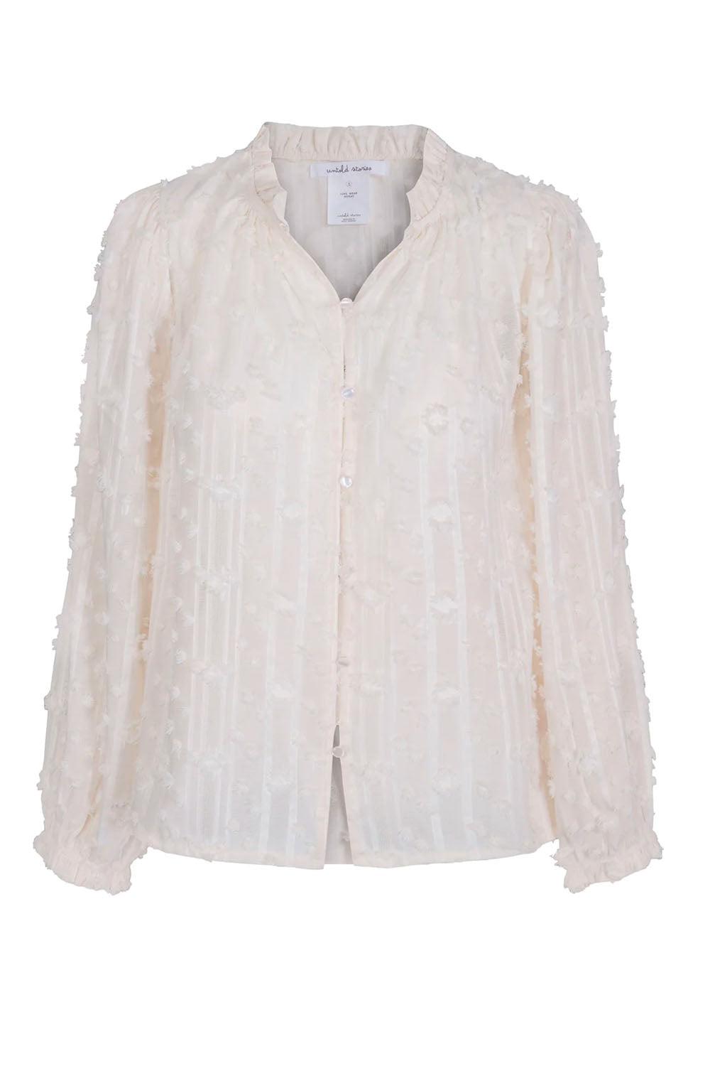 Julia Button Shirt Nimbus Cloud
