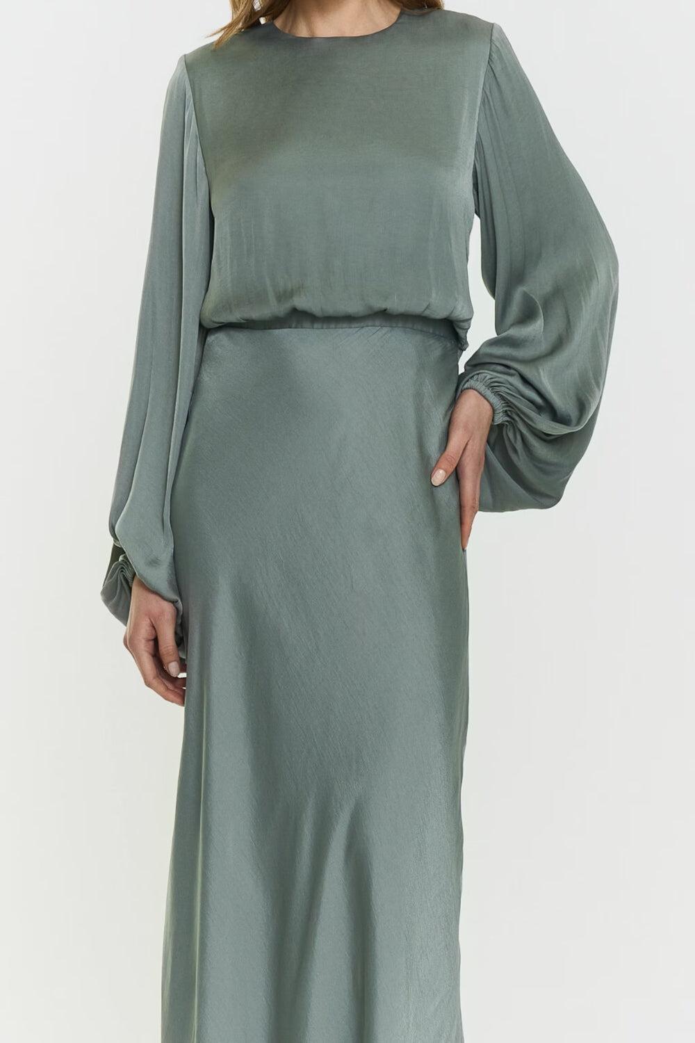 Juliette Dress Agave Green