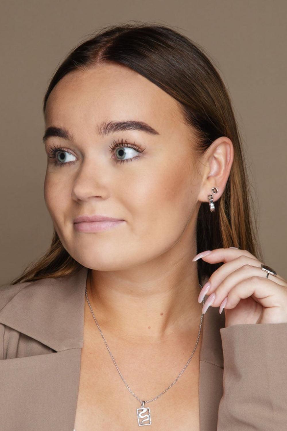 Kathrine Fisker X Sistie Chain with Pendant Silver