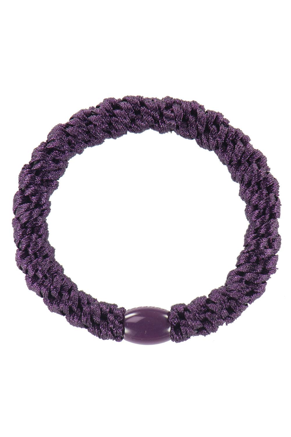 Kknekki Hårstrikk Dark Purple