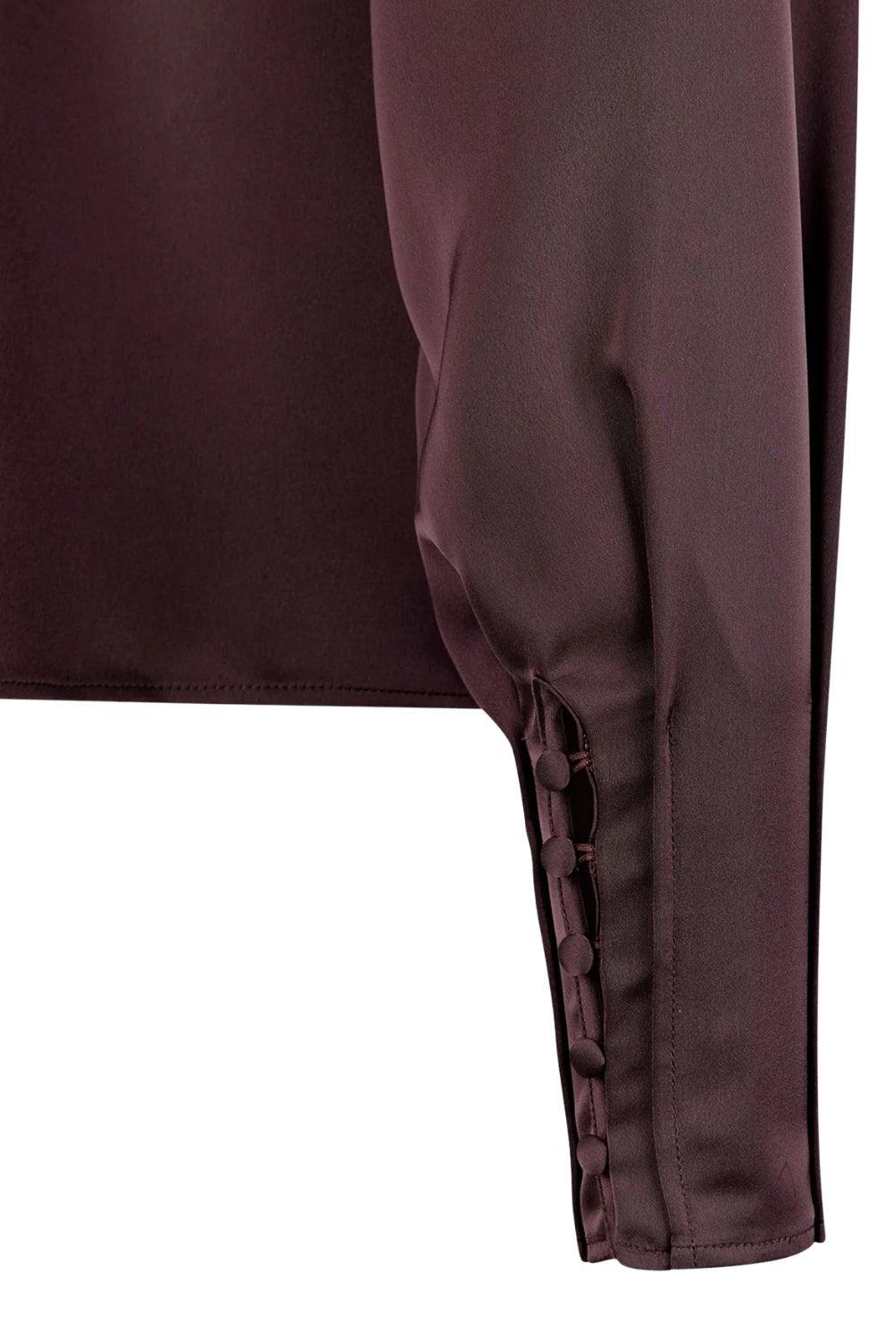 Kristine Blouse Plum Perfect