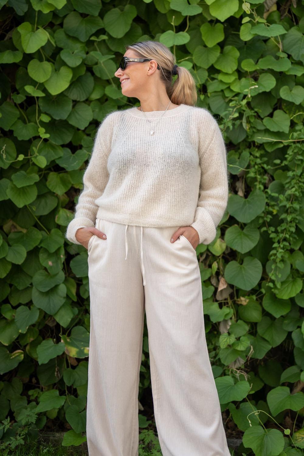 Lane Sweater Ecru