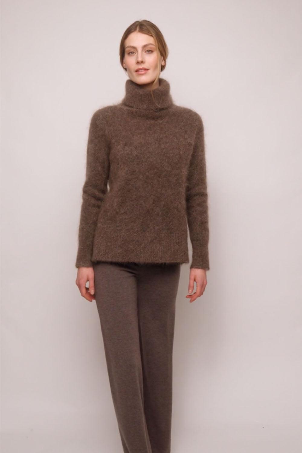 Lau Chunky Sweater Brown