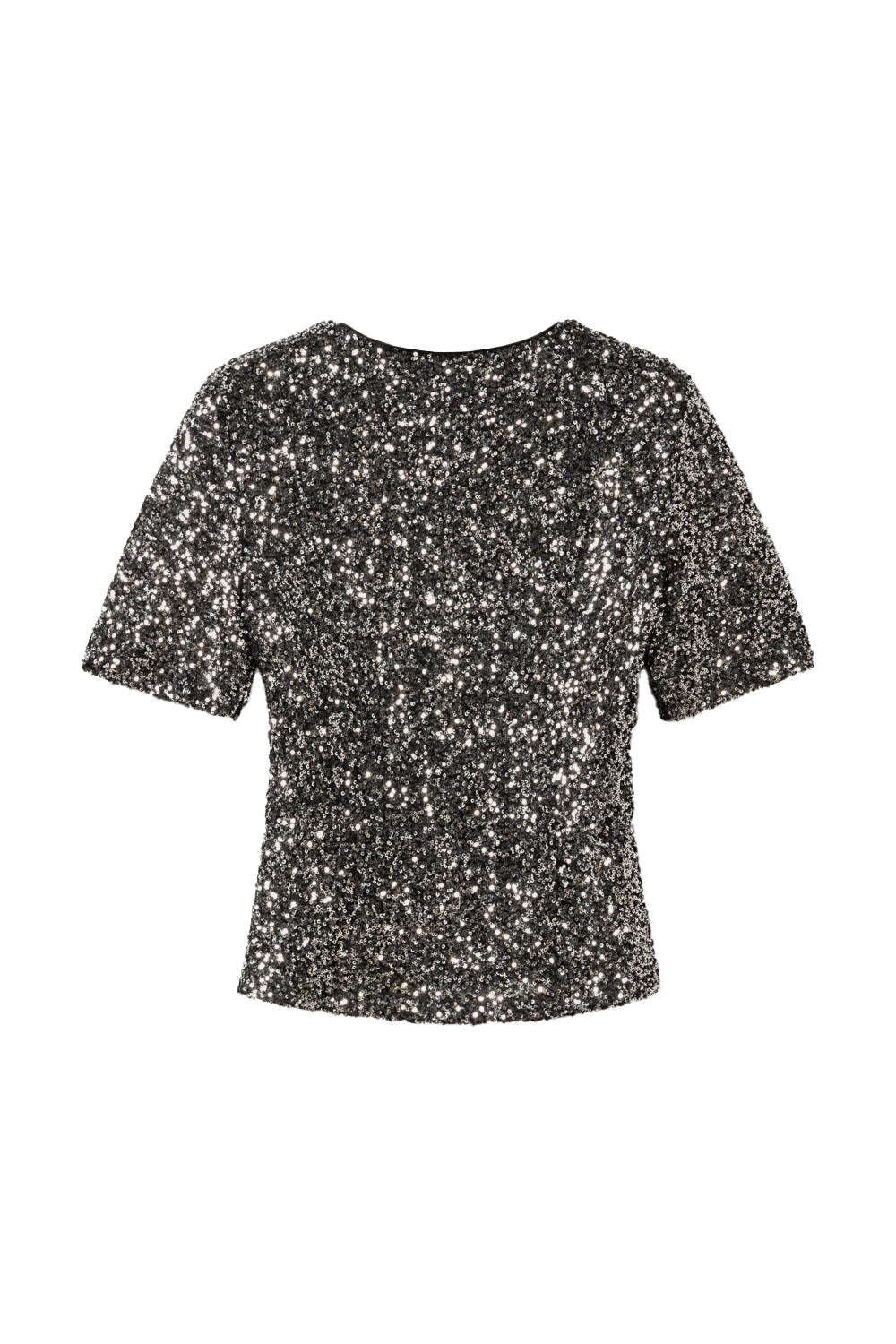 Lemon Blouse Black Silver