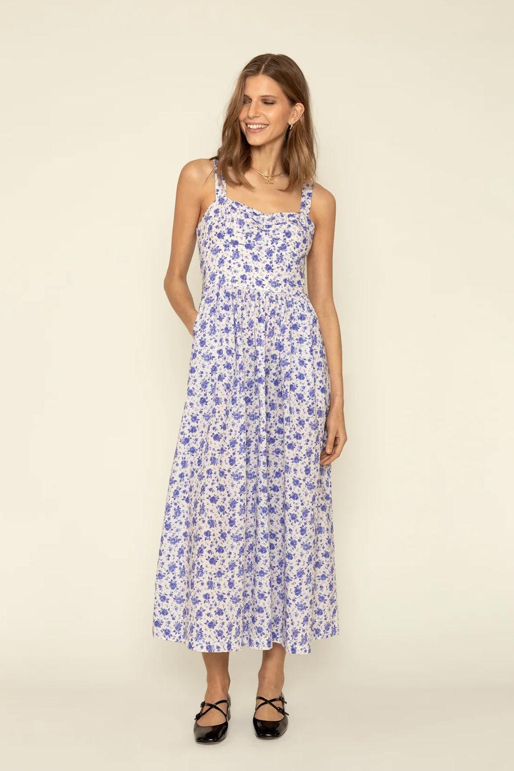 Lenu Cannes Dress Blue