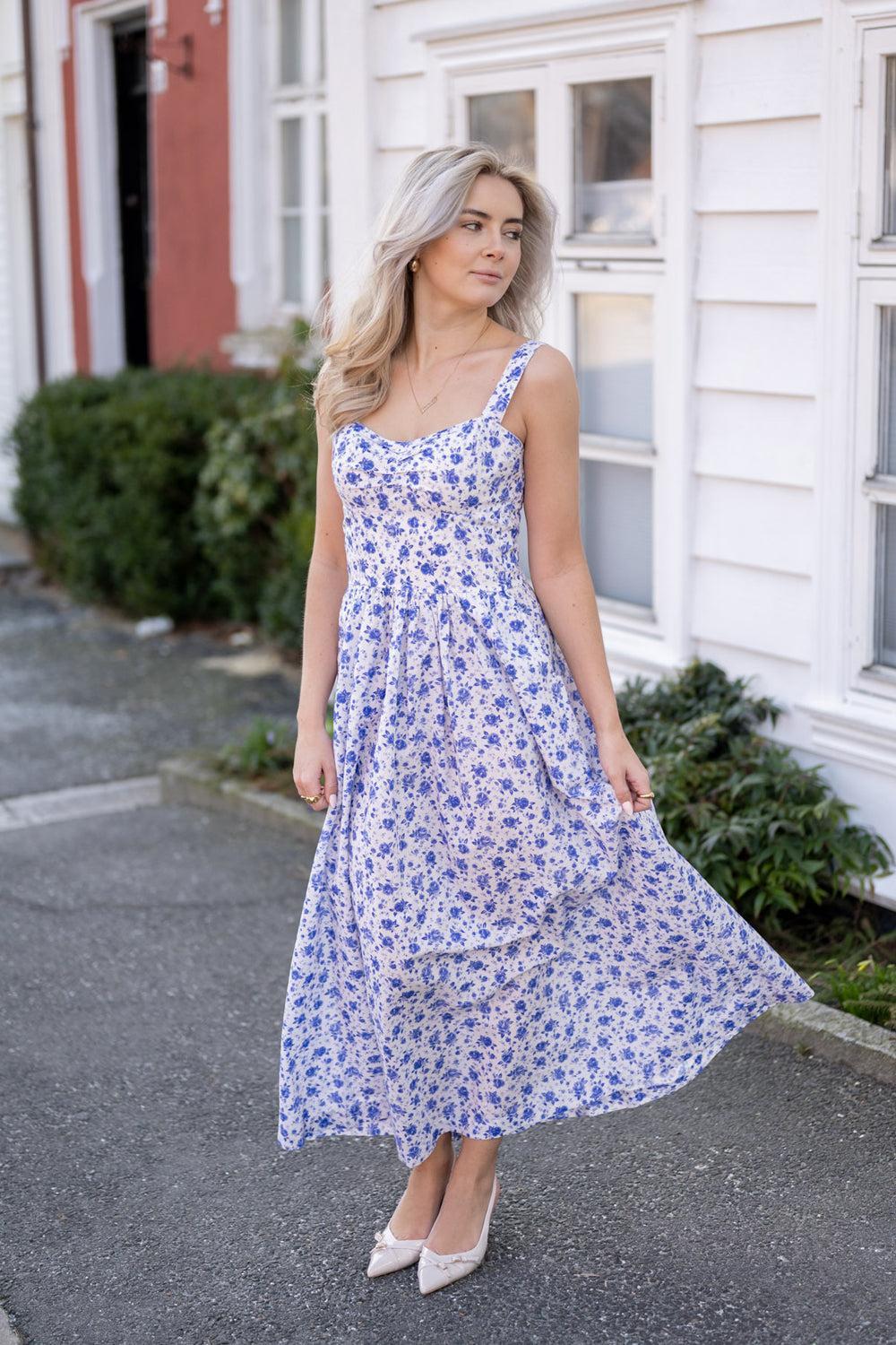 Lenu Cannes Dress Blue