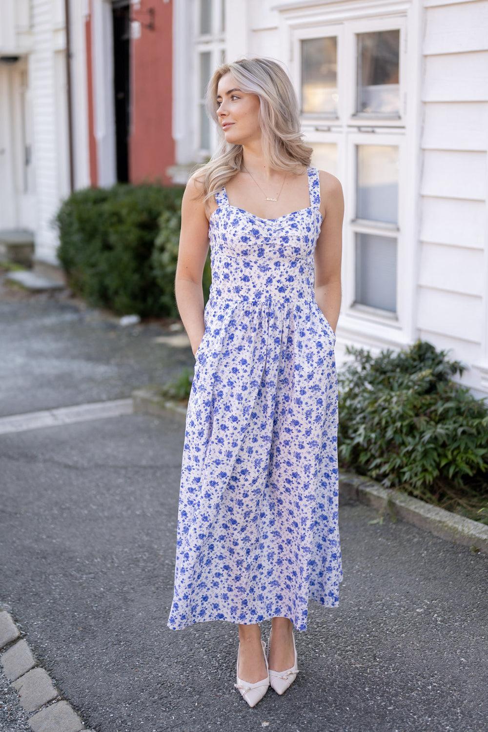 Lenu Cannes Dress Blue