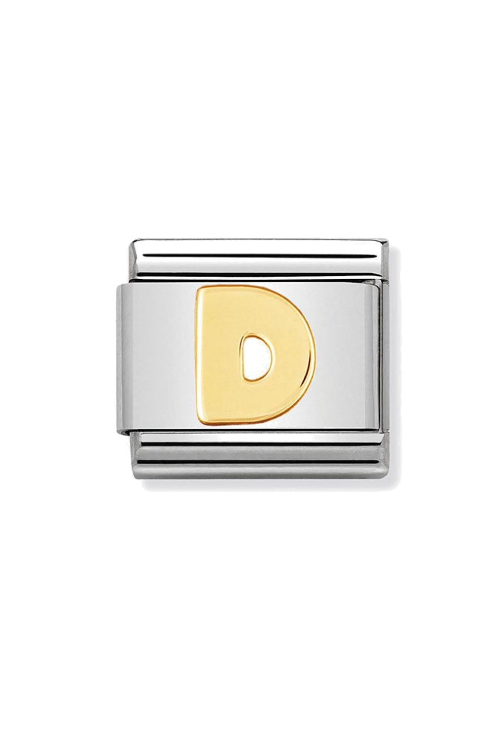 Letter 18k Gold D