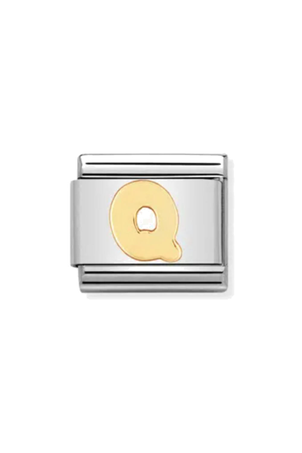 Letter 18k Gold Q