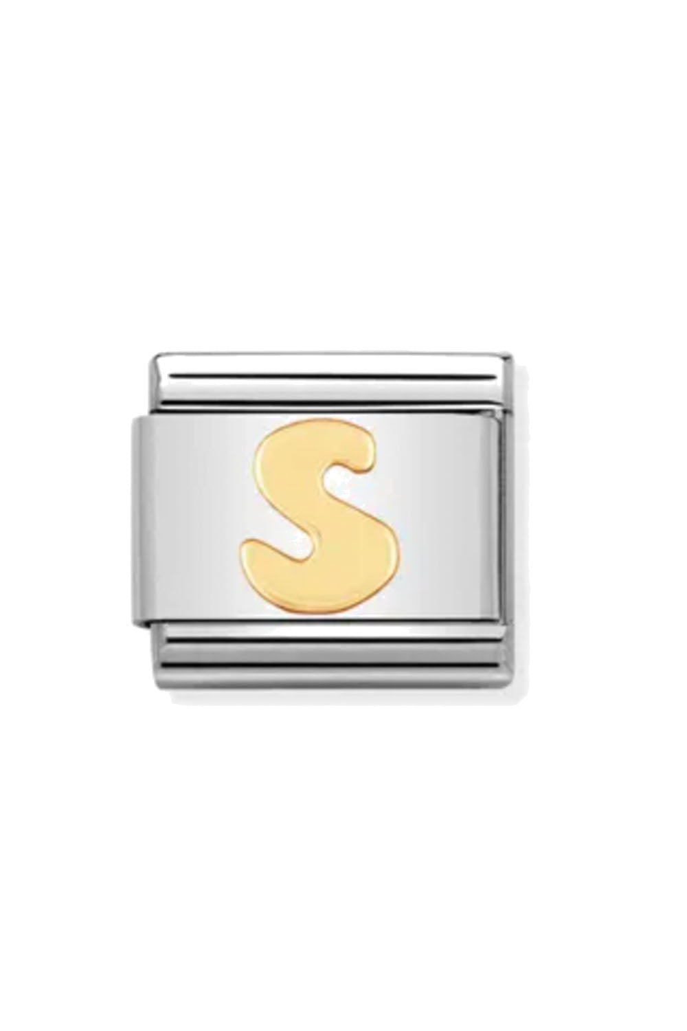 Letter 18k Gold S
