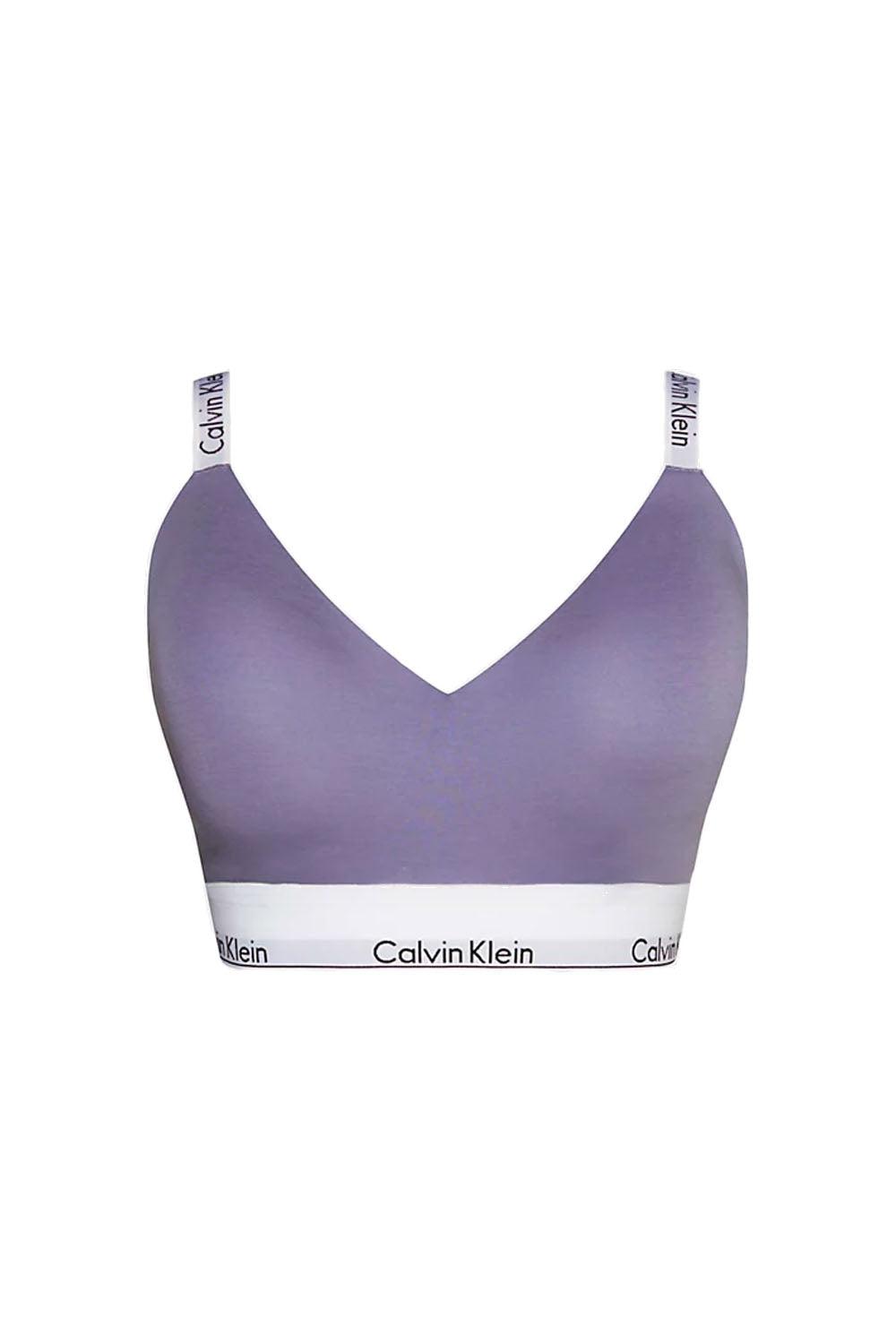 Light Lined Bralette Splash Of Grape