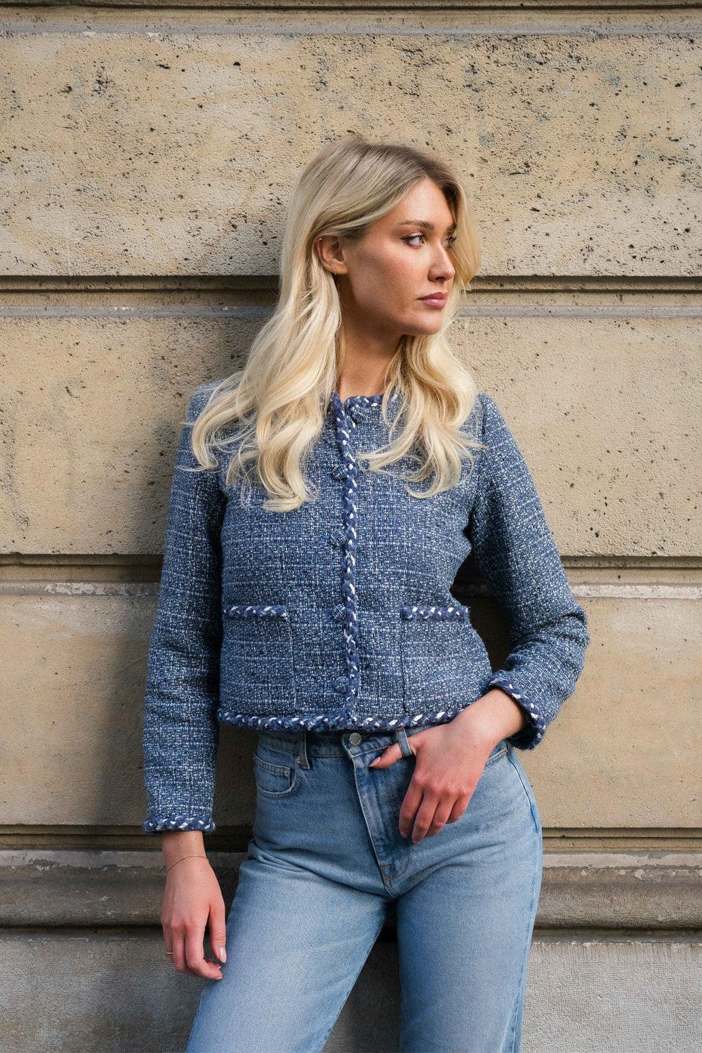 Lily Jacket Navy Melange