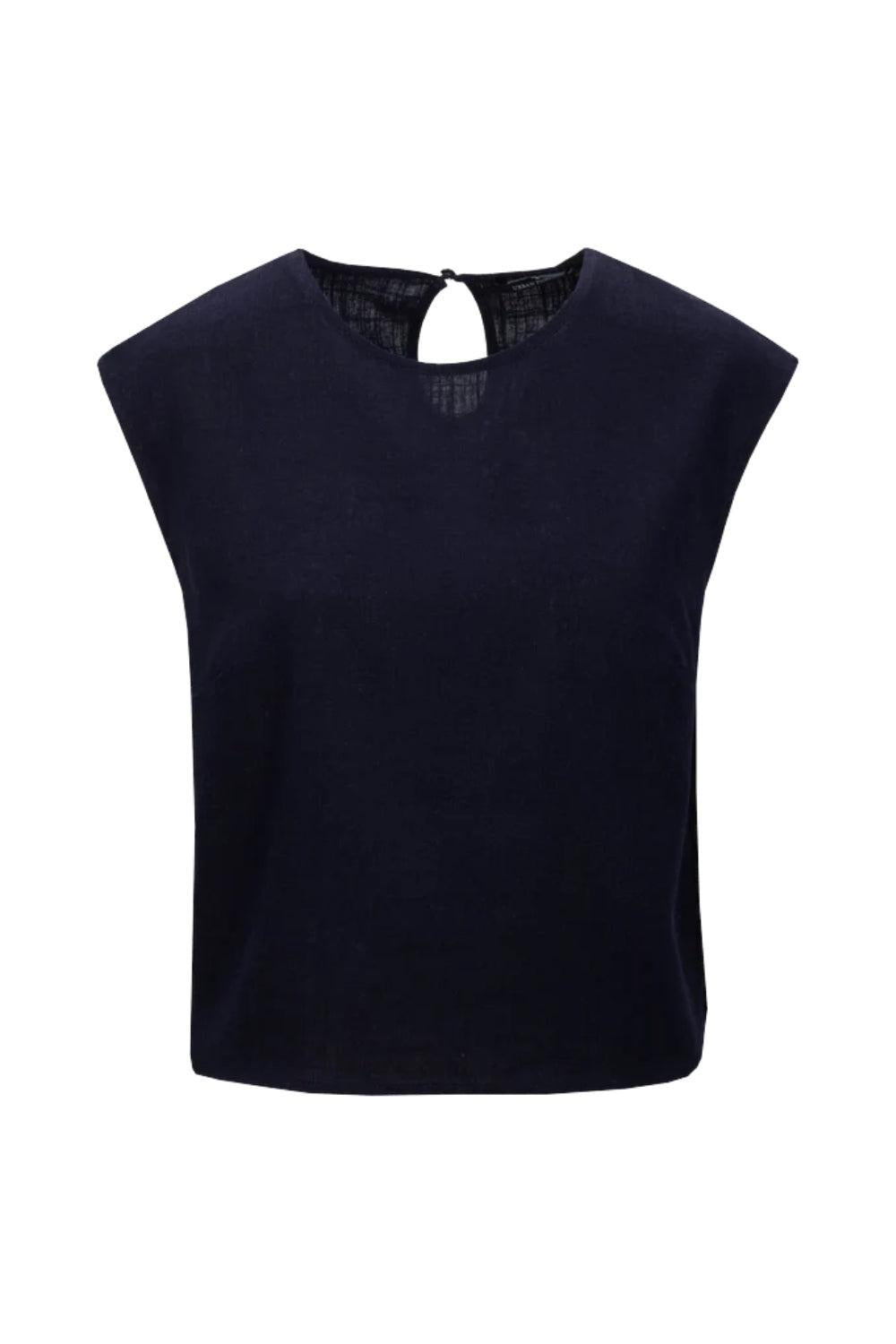 Lina Top Navy
