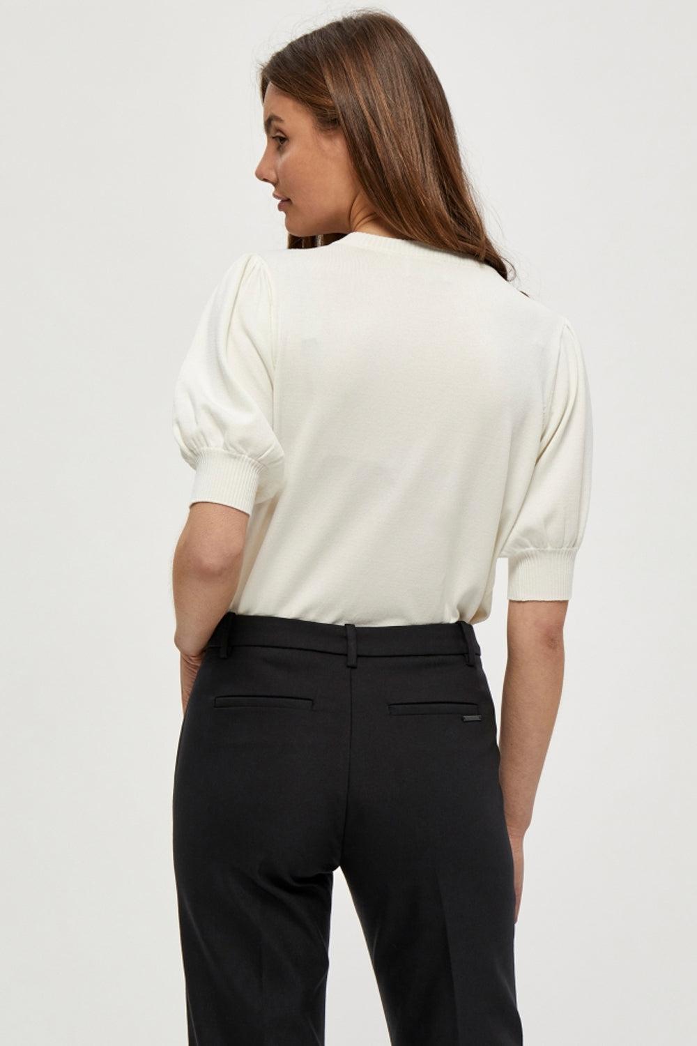 Liva Knit Tee Broken White