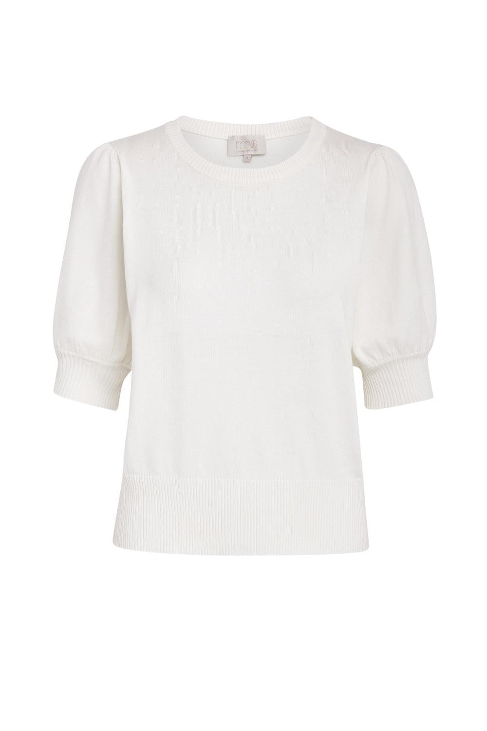 Liva Knit Tee Broken White