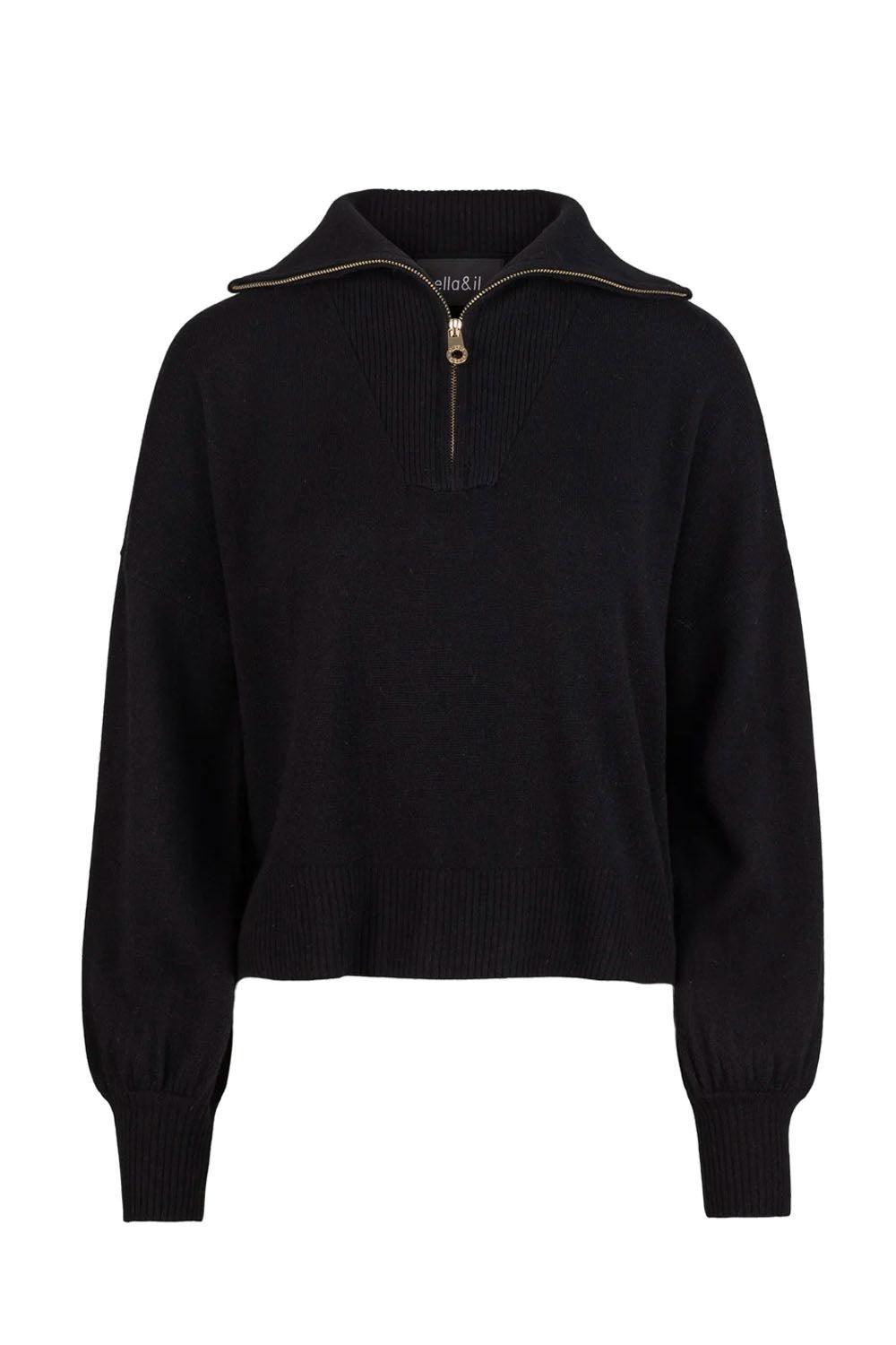 Livy wool sweater Black