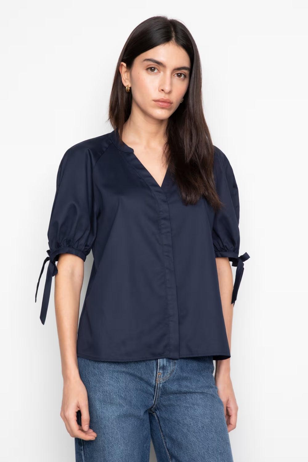 Liza Blouse Navy