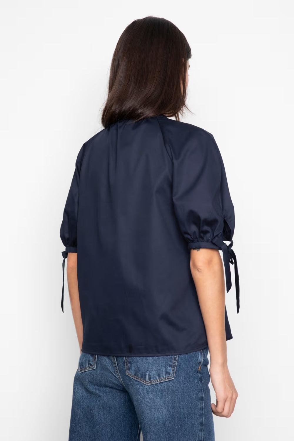 Liza Blouse Navy