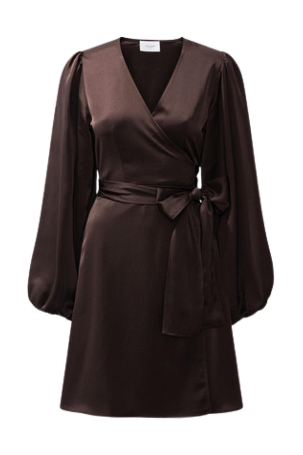 Locki Midi Dress Brown