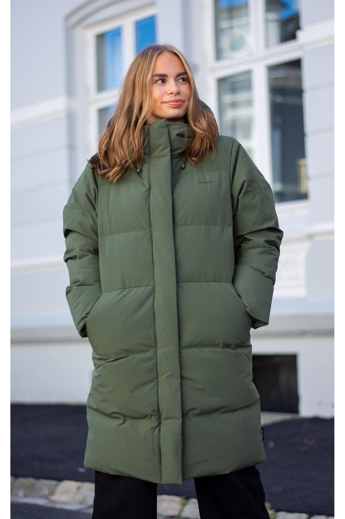 Loen Down jacket Army