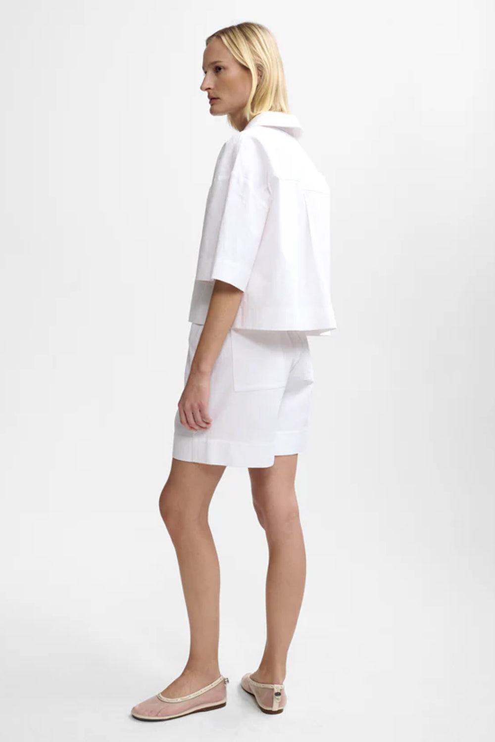 Lolita Linen Shorts White