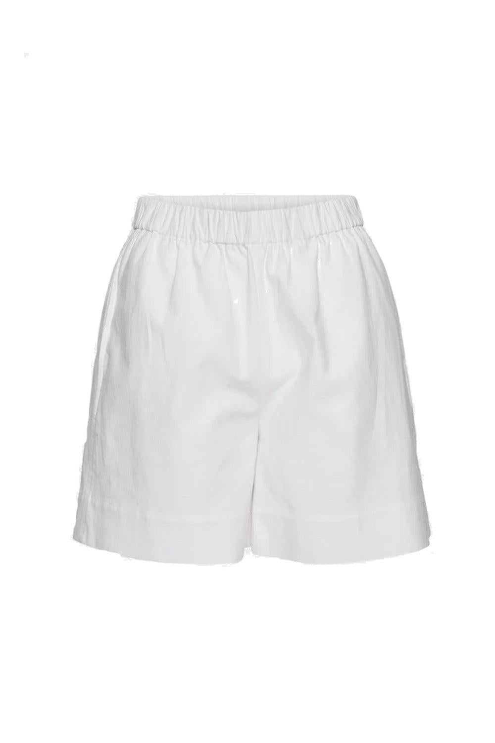 Lolita Linen Shorts White