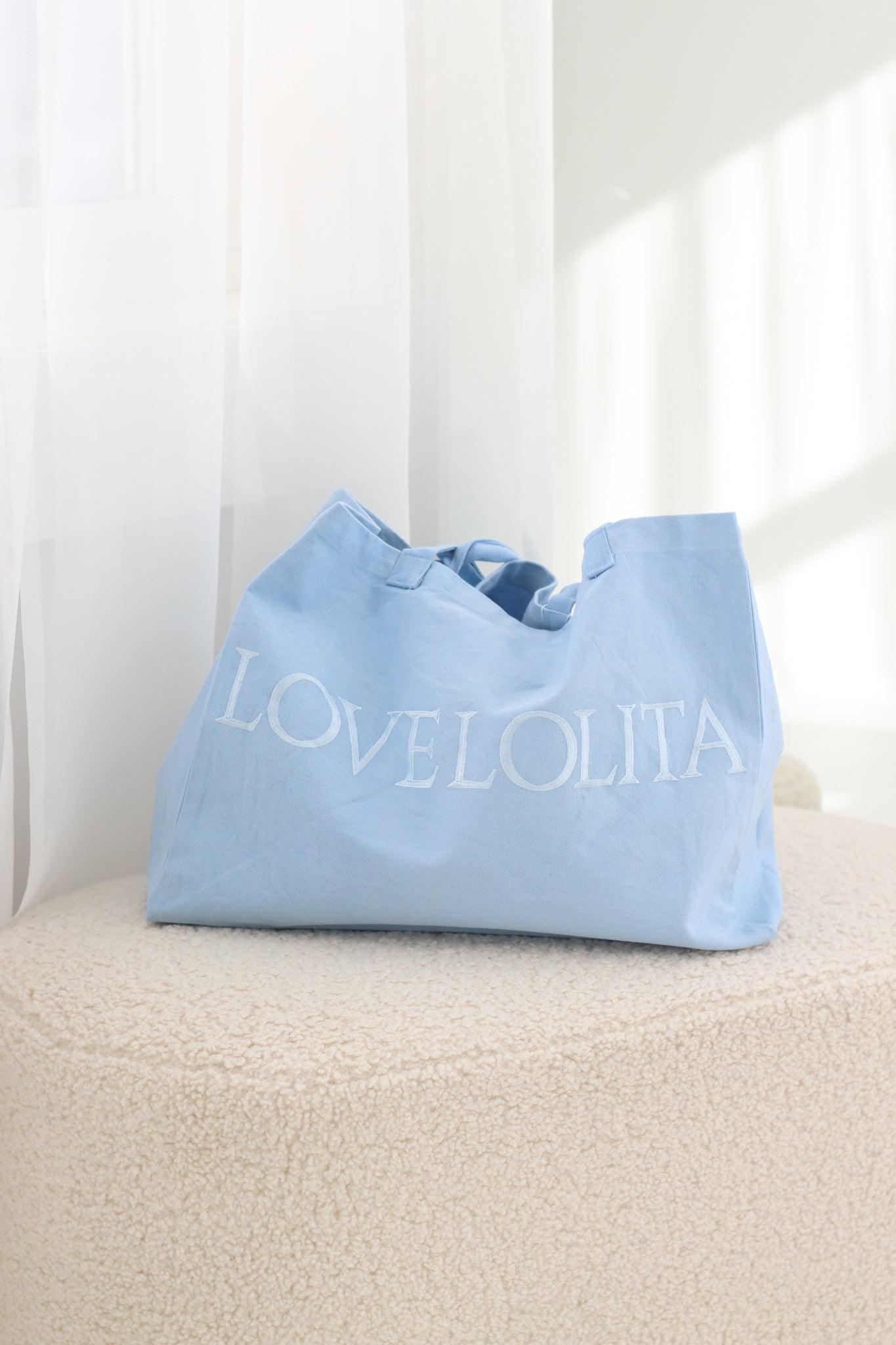 Love Lolita Tote bag Blue