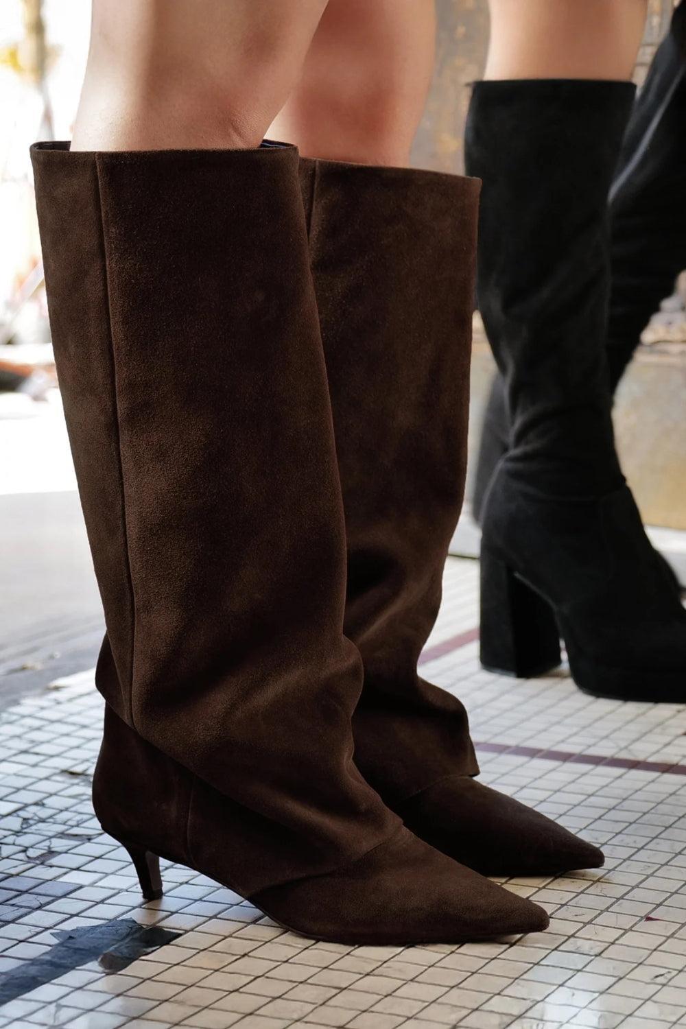 Luca Brown Suede