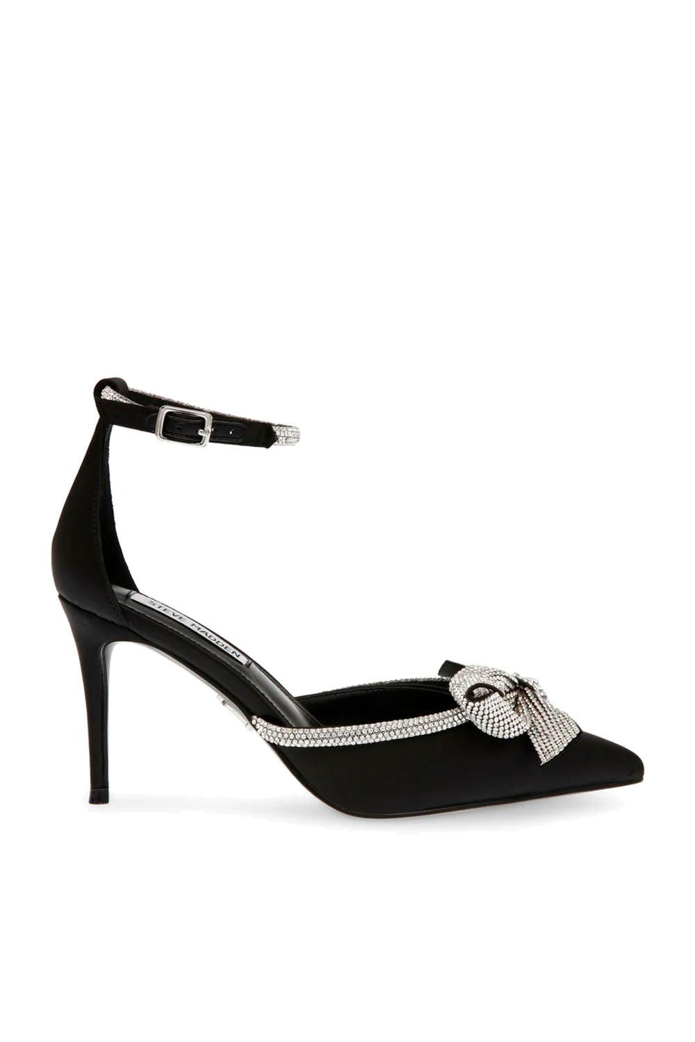 Lumiere Sandal Black Satin