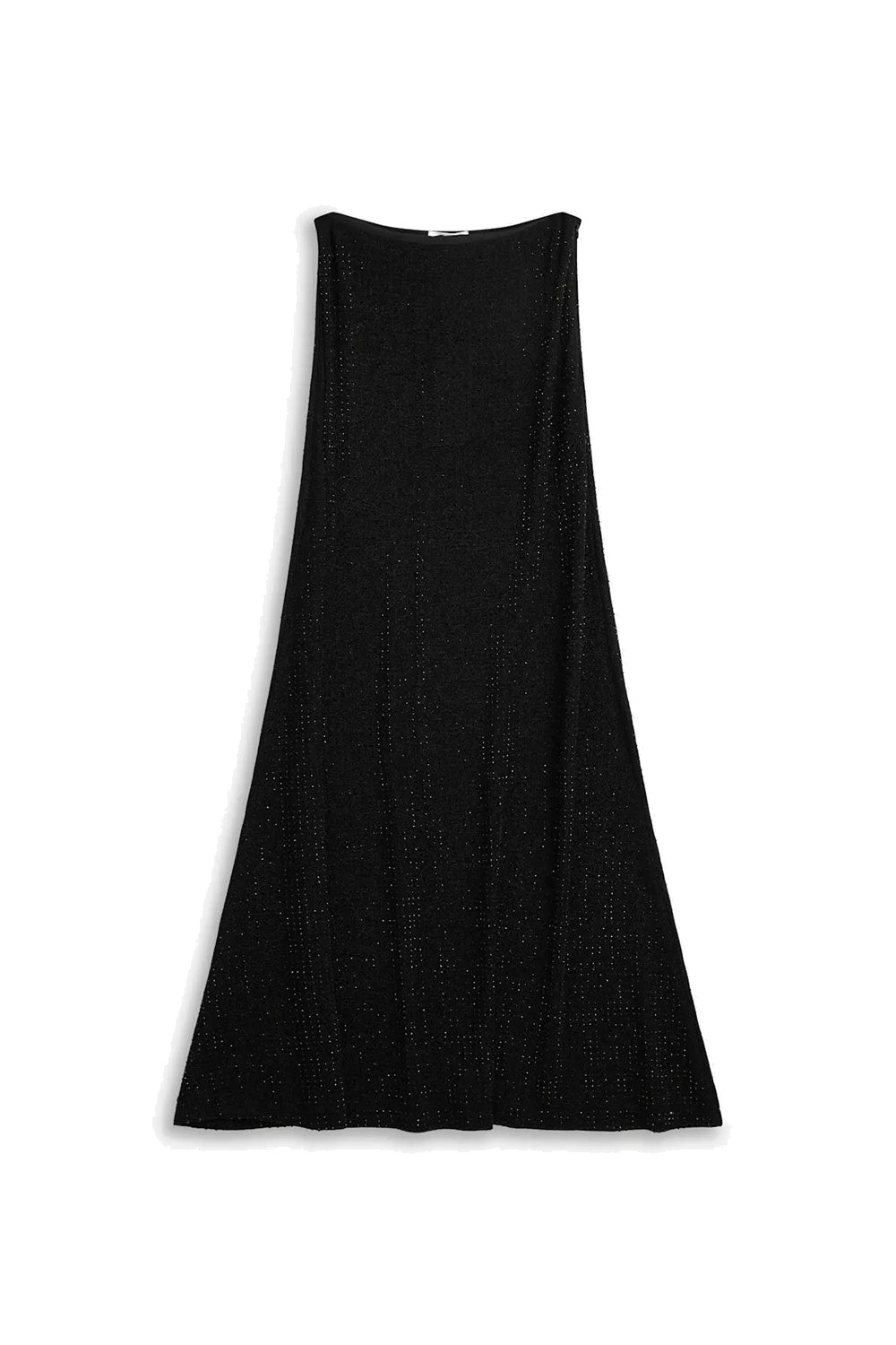 Luxe Sequin Skirt Black