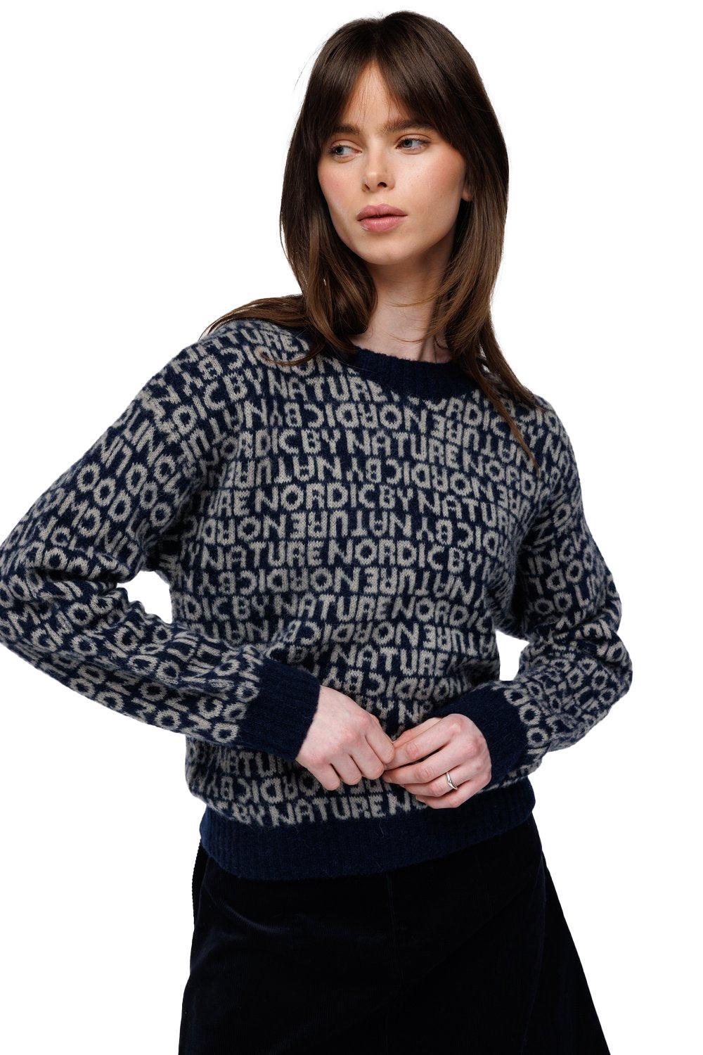 Lykke Bokstav Genser Midnatt